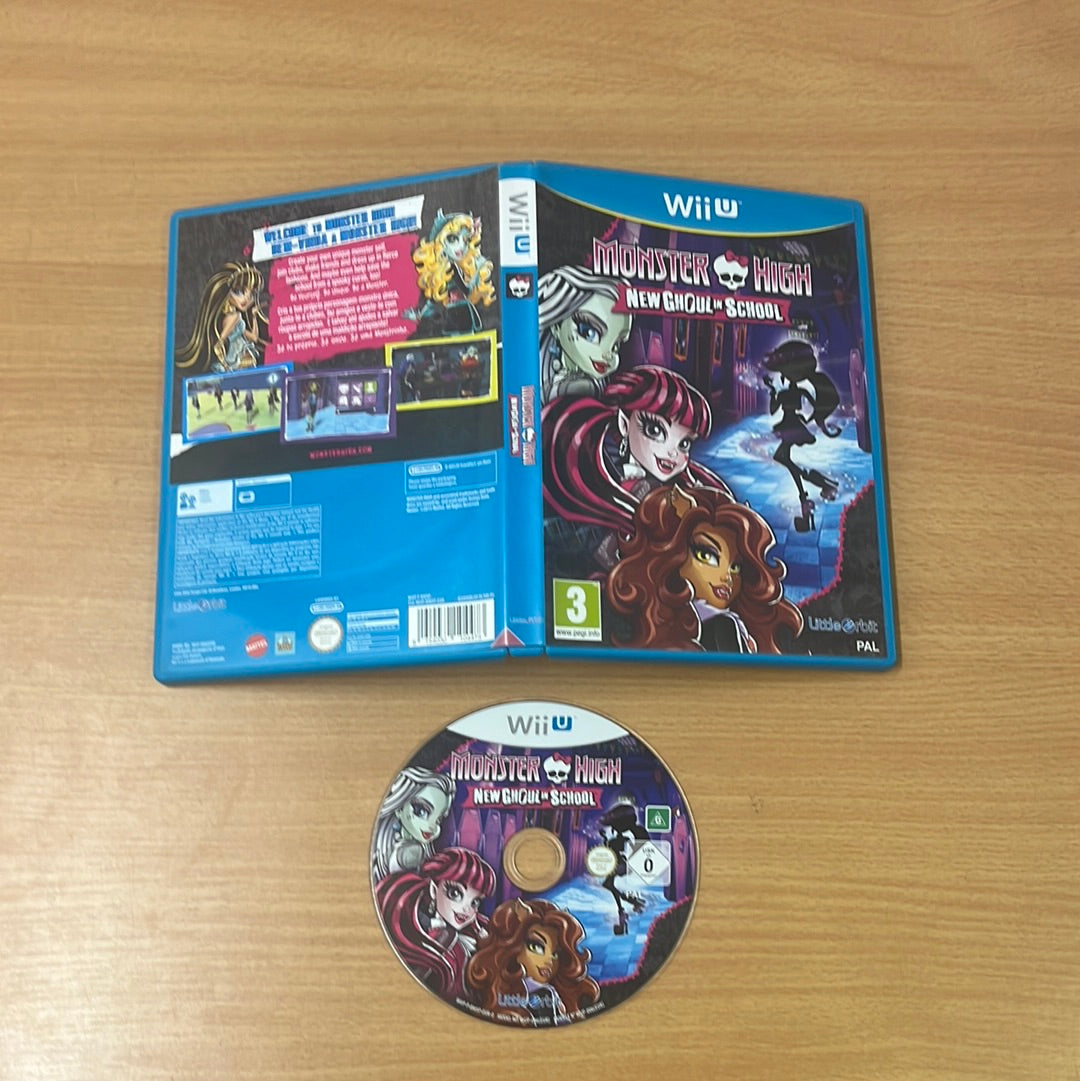 Monster High: New Ghoul in School wii u game Monster High: New Ghoul in School wii u game
